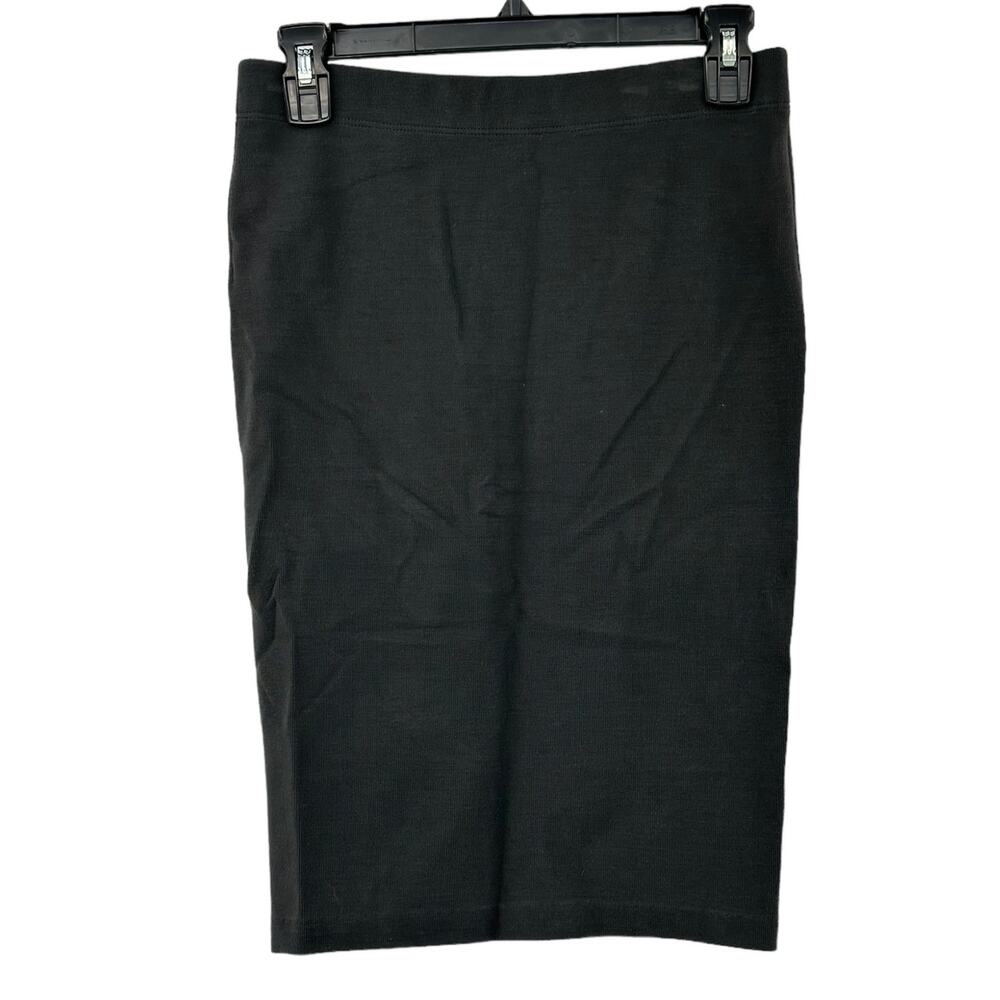 Vince Skirt Womens Small Gray‎ Pencil Pull On Stretch Office Work Minimalist